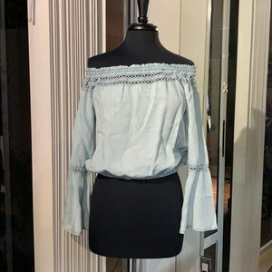 Walter Baker Long Sleeved Boho Top